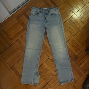 Zara light wash jeans size 6